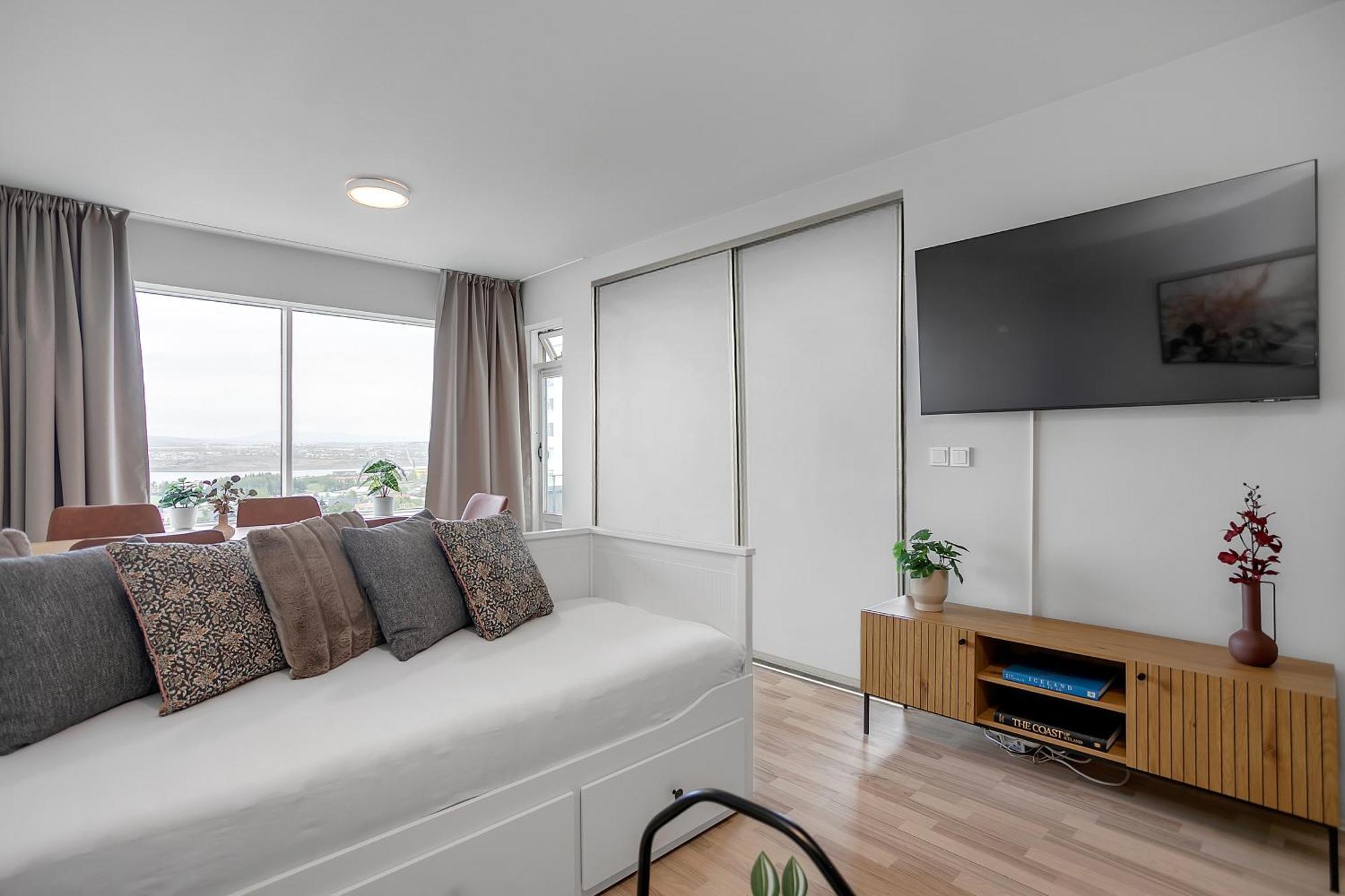 Charming Studio - Stunning Panorama View Reykjavík Exterior foto
